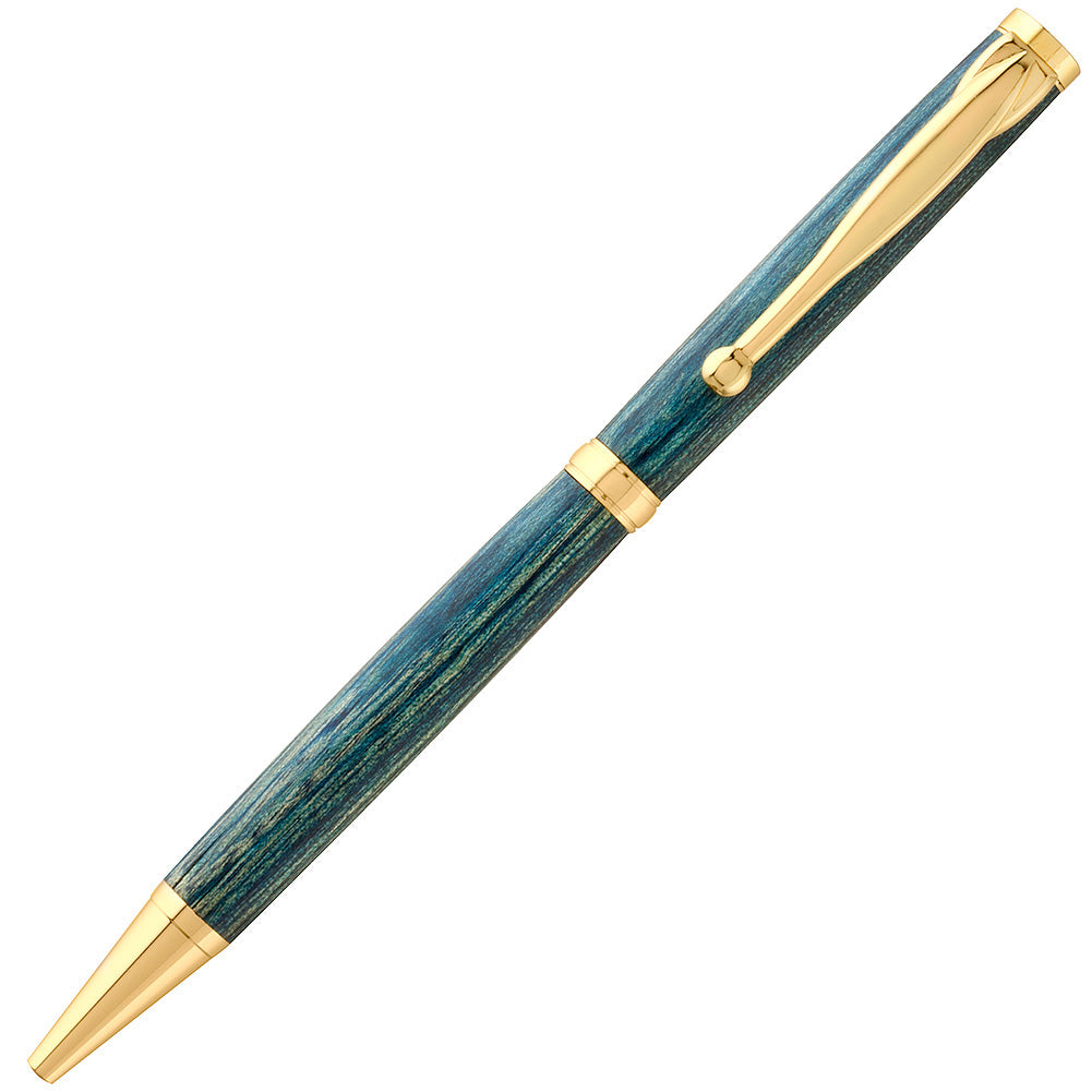 Apprentice Fancy Slimline Pen Kit 24k Gold