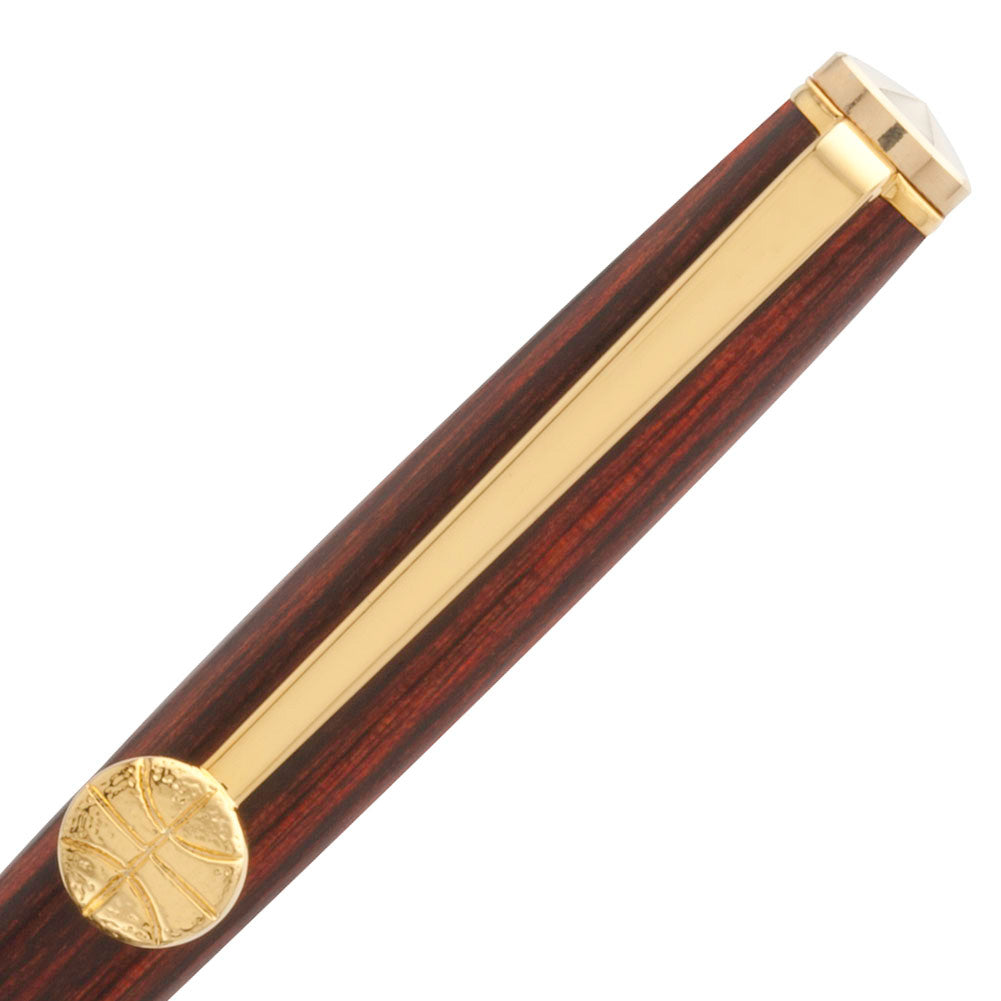 Artisan 24k Gold Slimline Pen Theme Clip Basketball