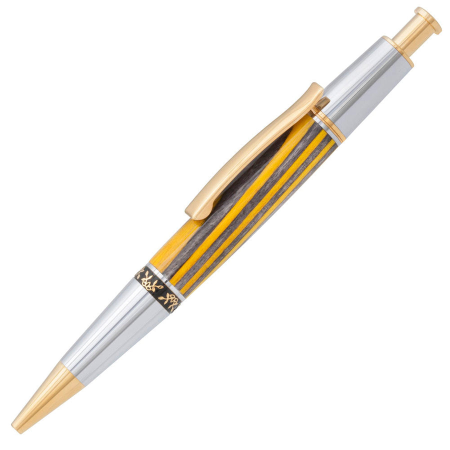 Artisan Aero Click Pen 10k Gold/Chrome