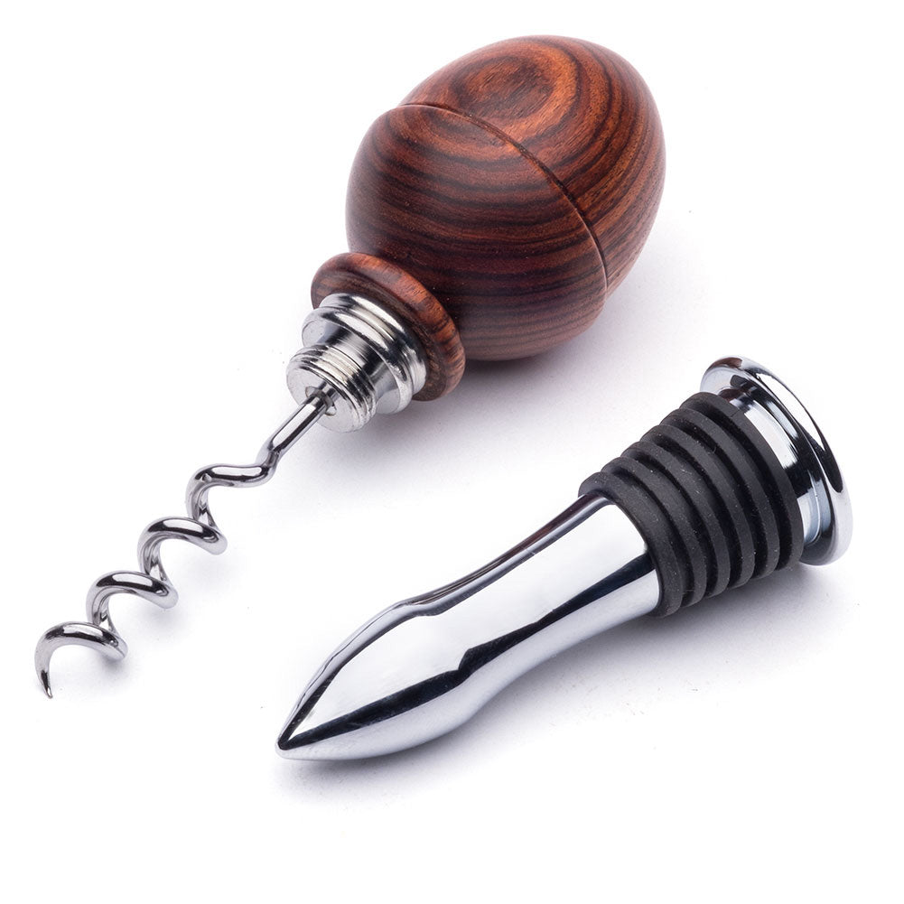 Artisan Corkscrew/Bottle Stopper Bullet