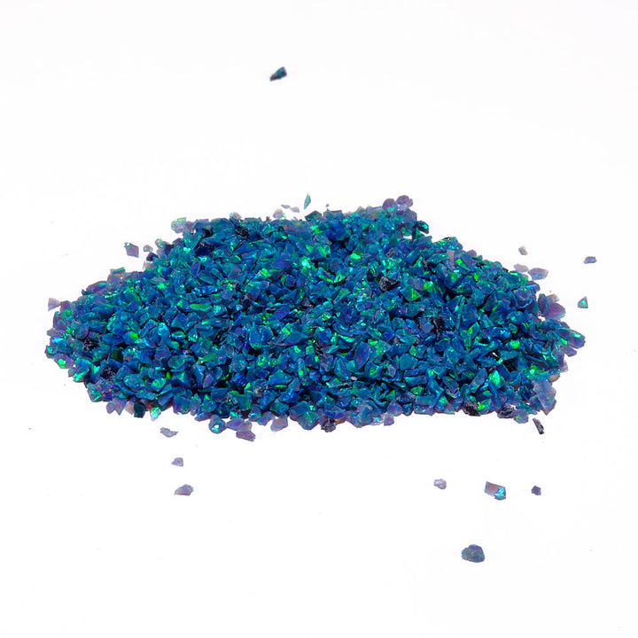 Crushed Opal - Emerald Green
