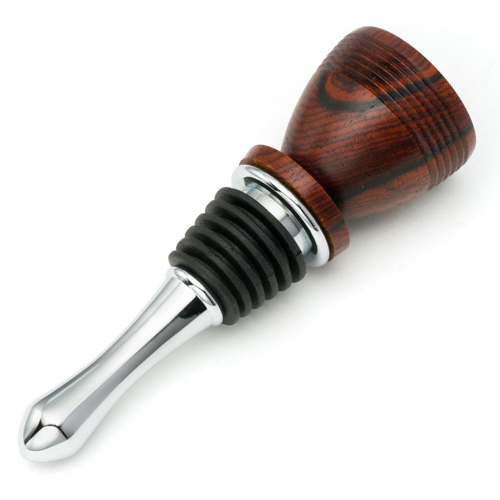 Artisan Droplet Bottle Stopper Chrome