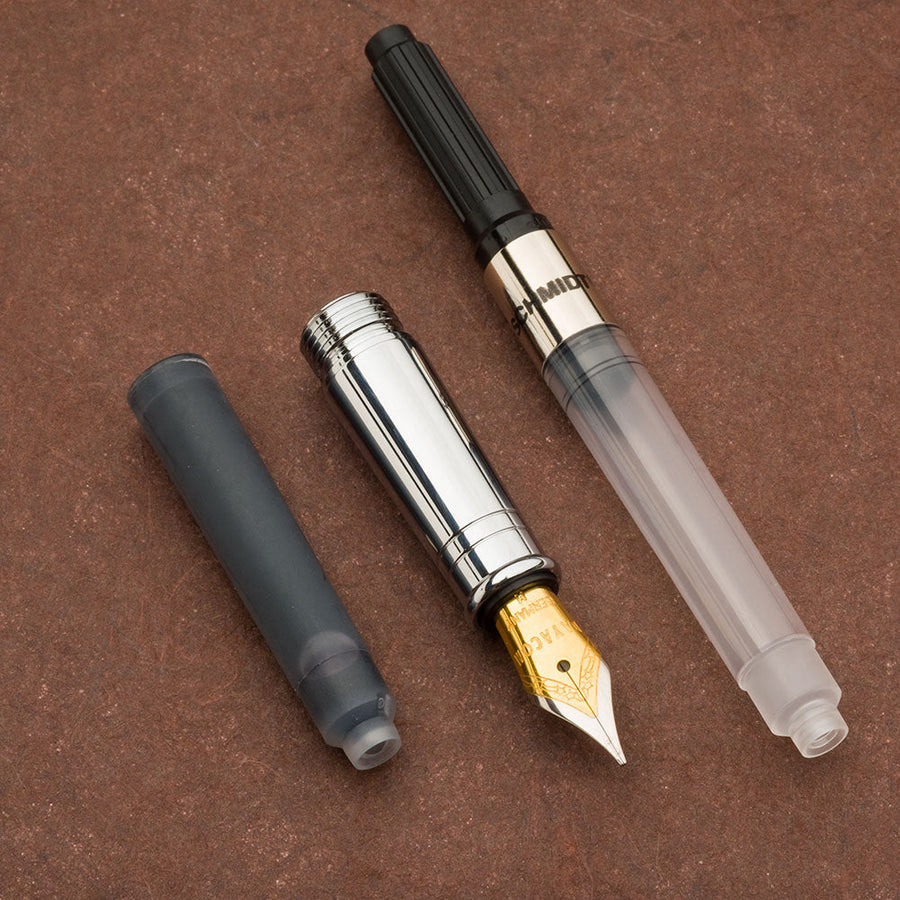 Jr. Gentlemen's Pen Fountain Pen Conversion Kit Chrome