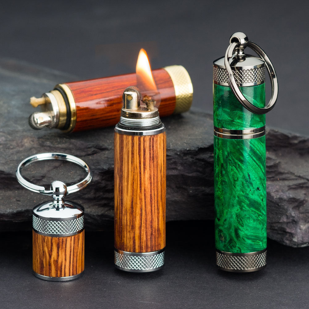 Artisan Key Ring Lighter Kit Gun Metal