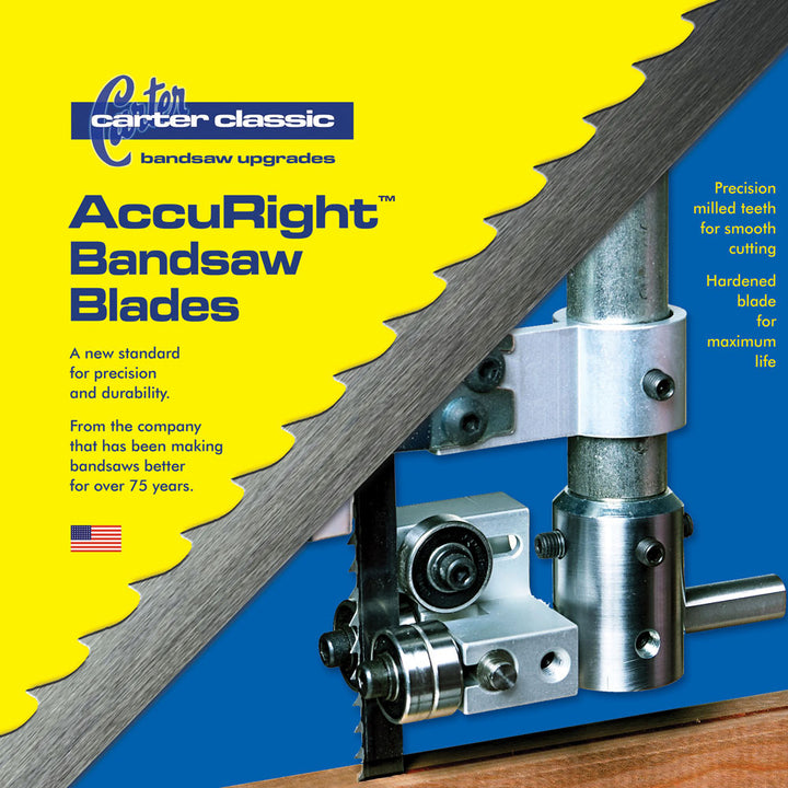 Carter Products AccuRight 3/4 Inch Bandsaw Blade