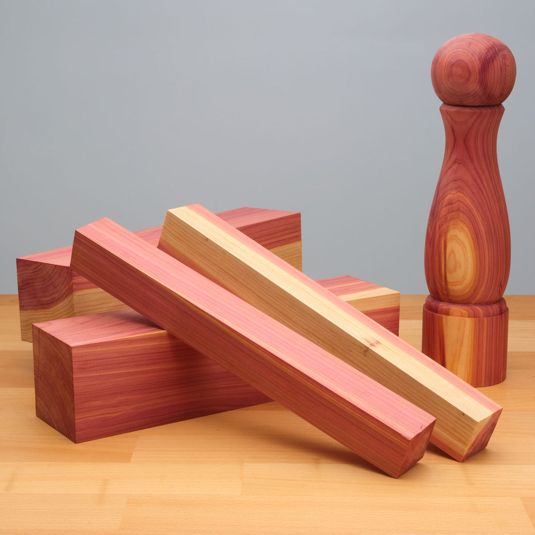 Clear Eastern Red Cedar Turning Blank