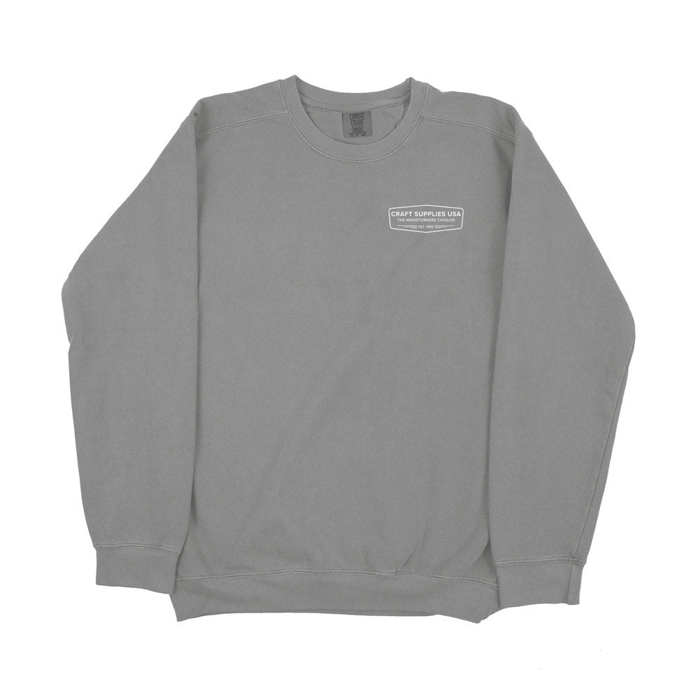 Crew Neck Sweatshirt - Gray