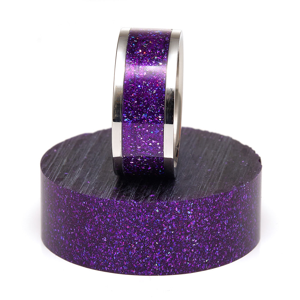 DiamondCast Radiance Ring Blank - Amethyst