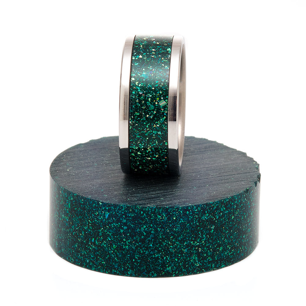 DiamondCast Radiance Ring Blank - Hiddenite