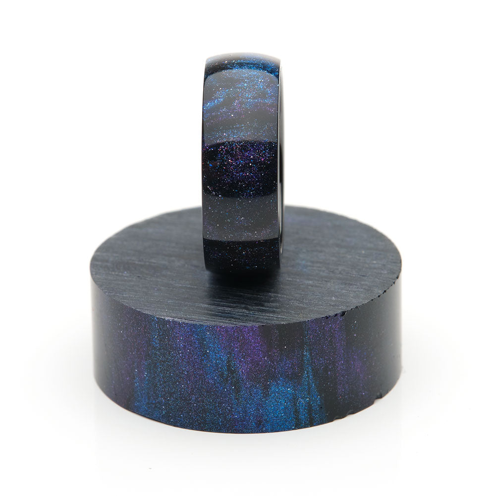 DiamondCast Ring Blank - Dark Andromeda