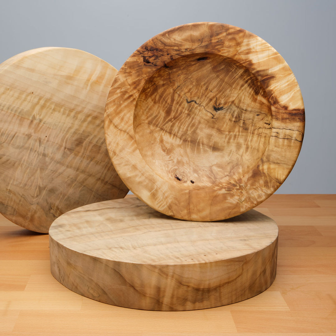 Great Basin Figured Poplar Turning Blank