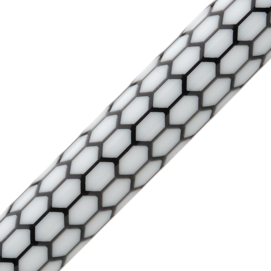 Honeycomb Pen Blank - Divine White