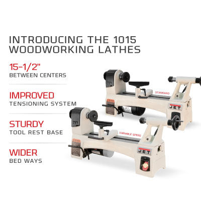JET 1015 Electronic Variable Speed Mini Lathe