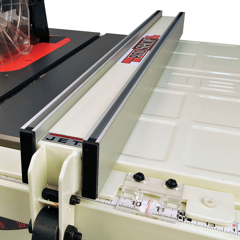 JET 10 Inch ProShop Table Saw 1-3/4 HP 30 Inch Fence Cast Wing JPS-10