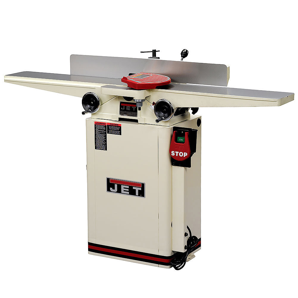 JET 6 Inch Deluxe Jointer 1 HP Helical Head JJ-6HHDX