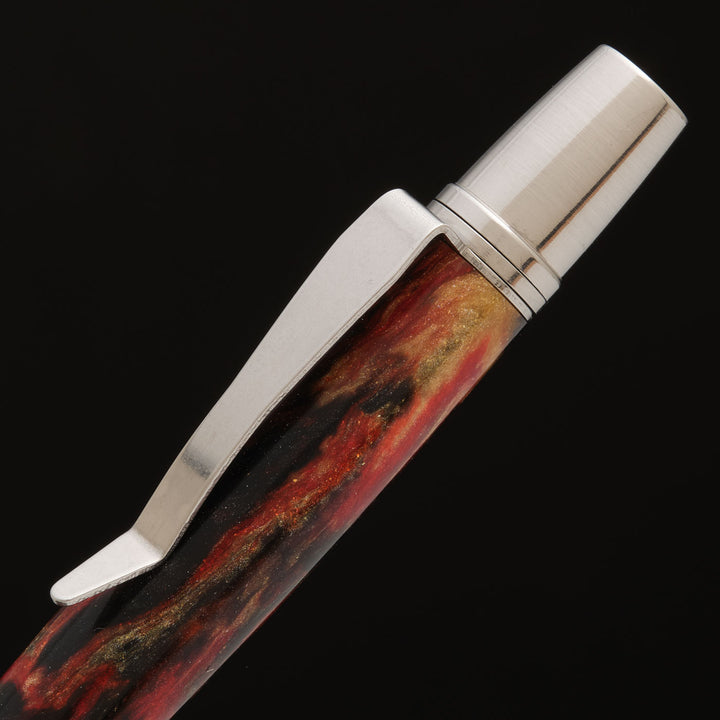 McKenzie Penworks Coyote Twist Pen Kit - Stainless Steel