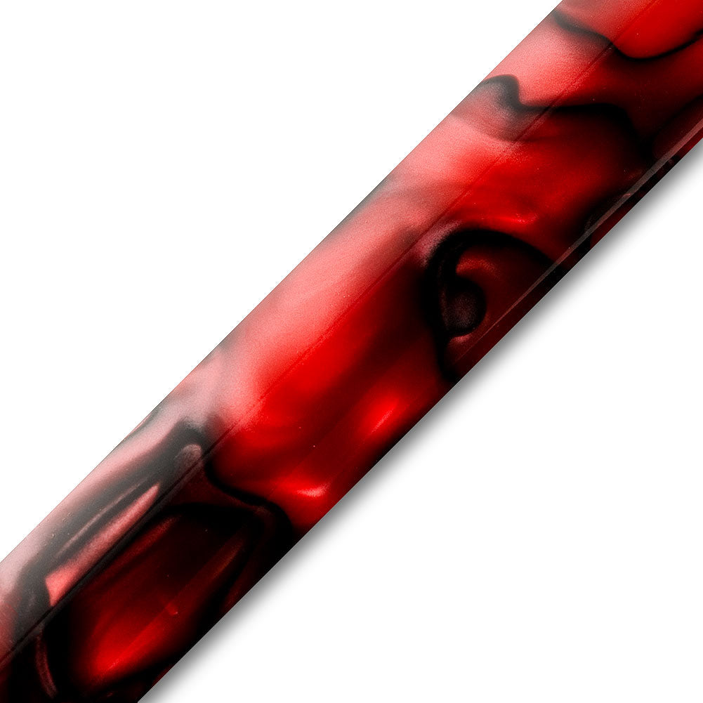 Scarlet Black Acrylic Pen Blank