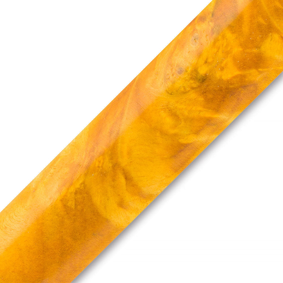 Pen Makers Choice Rainbow Buckeye Burl Pen Blank Lemon
