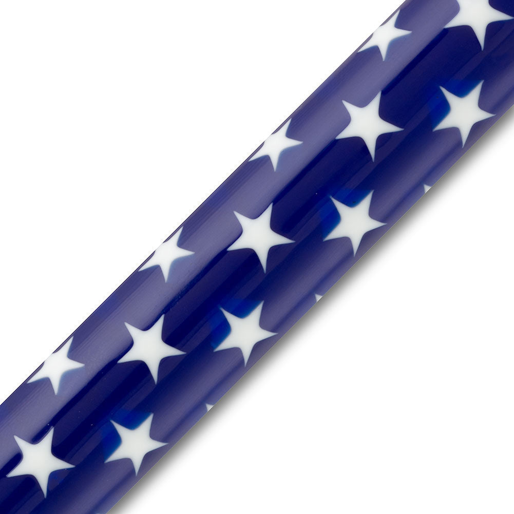 Pen Makers Choice Stars and Stripes Acrylic Pen Blank Stars