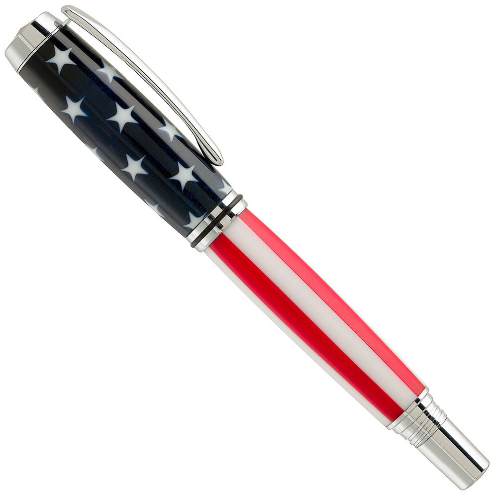 Pen Makers Choice Stars and Stripes Acrylic Pen Blank Stripe