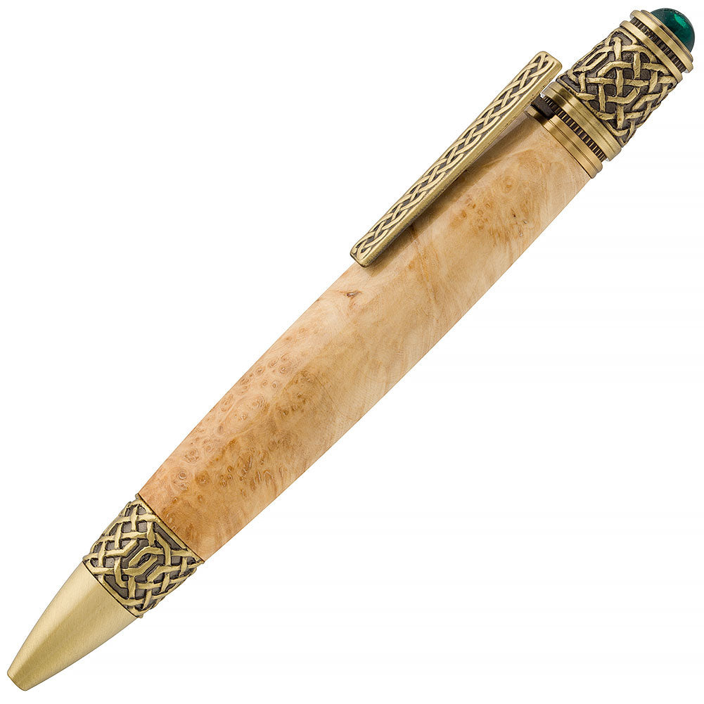 PSI Celtic Twist Pen Kit Antique Brass