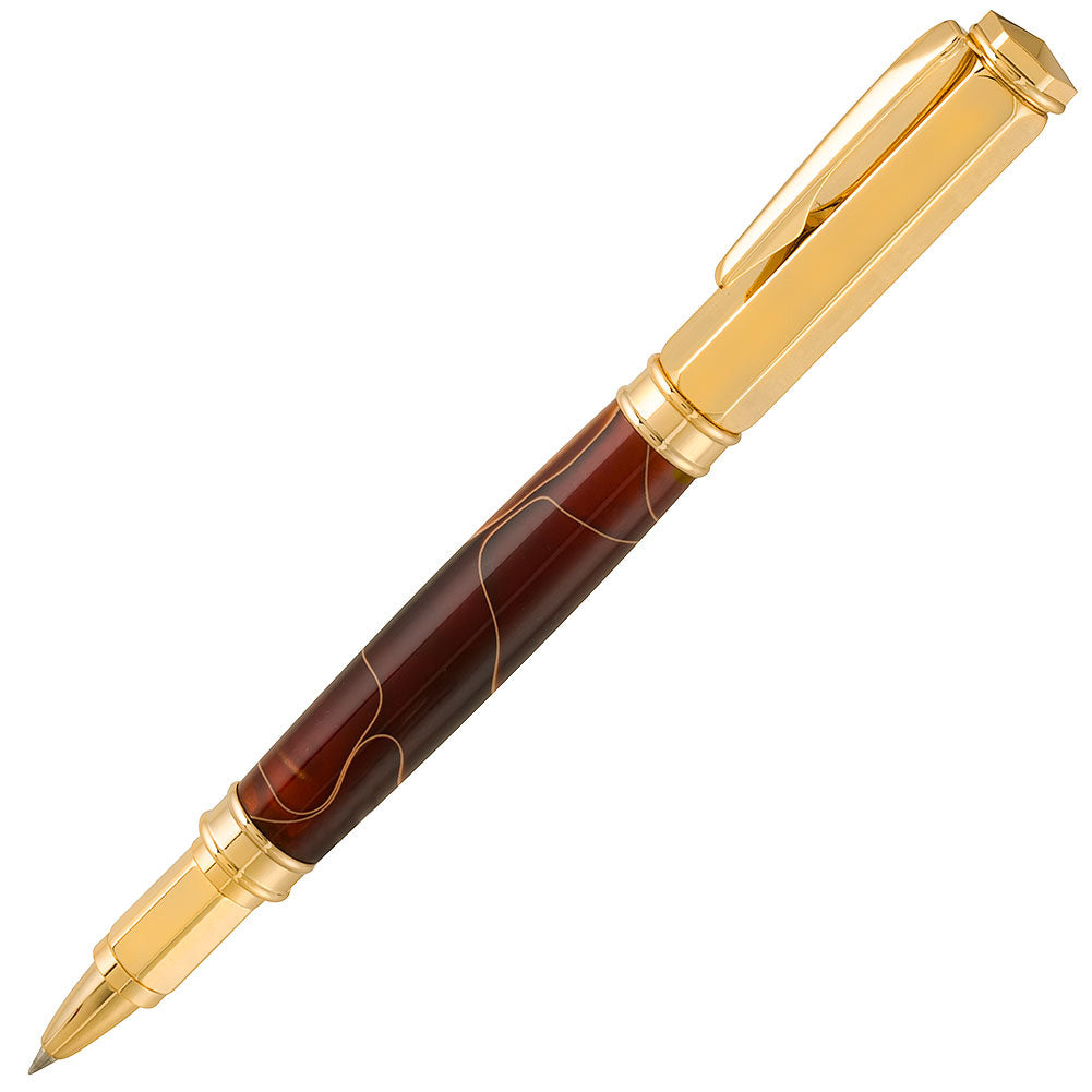 PSI Magnetic Vertex Rollerball Pen Kit 24k Gold