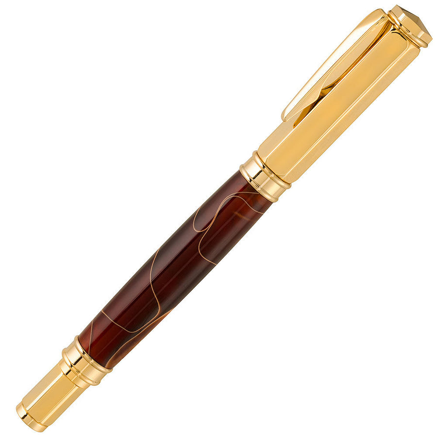 PSI Magnetic Vertex Rollerball Pen Kit 24k Gold