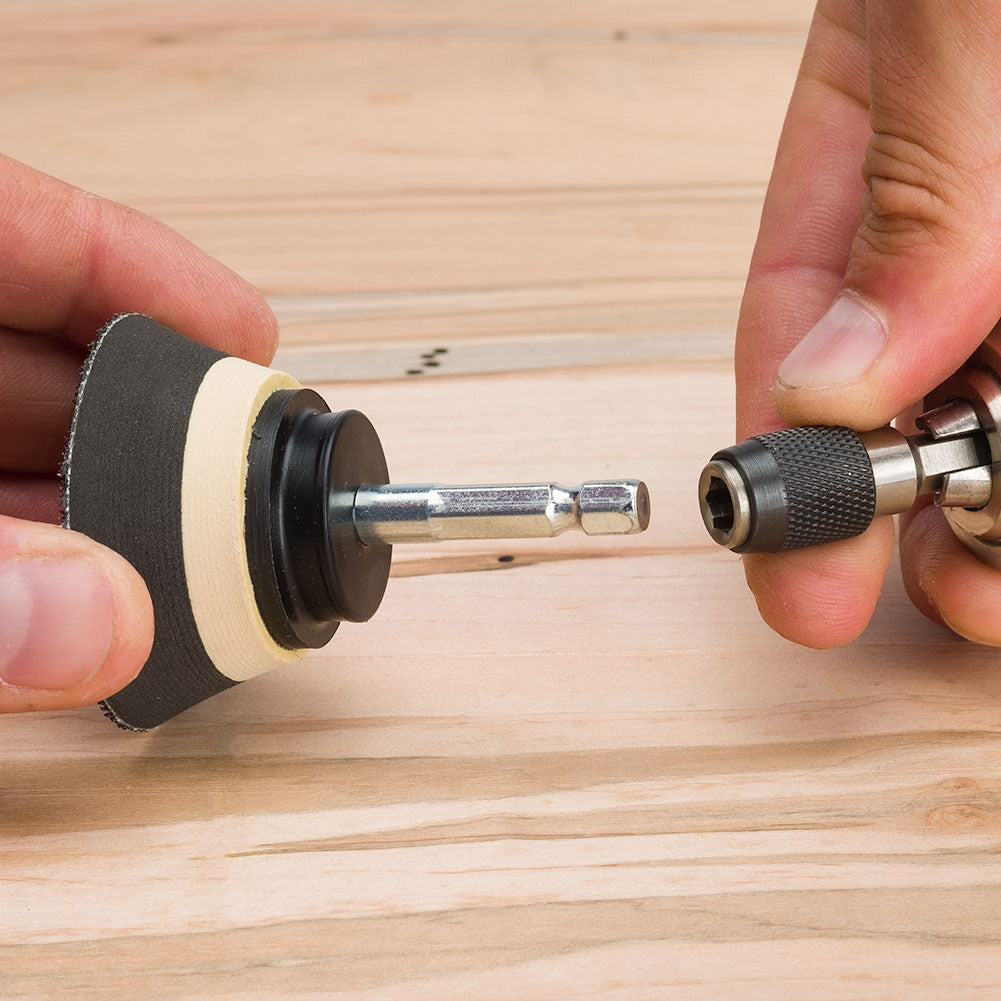 Quick Change Hook-and-Loop Disc Holder