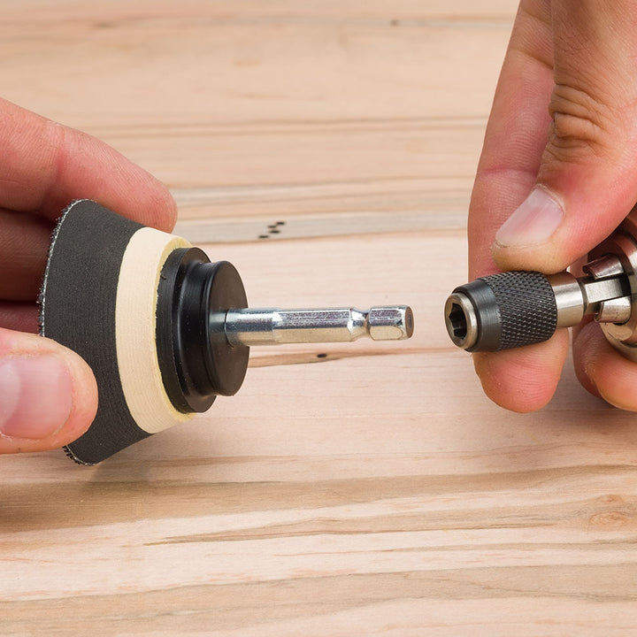 Quick Change Hook-and-Loop Disc Holder