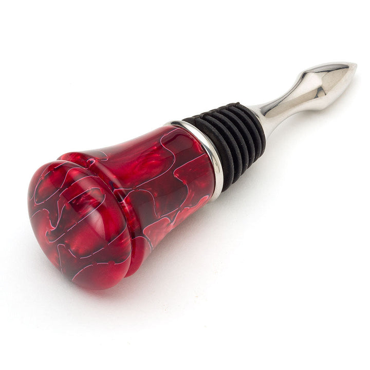 Turners Choice Acrylic Bottle Stopper Blank Crimson