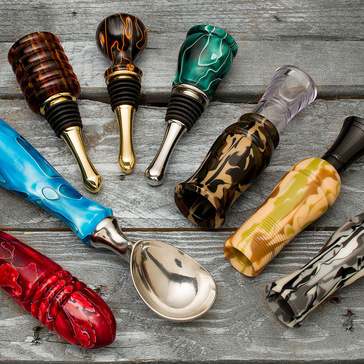 Turners Choice Acrylic Bottle Stopper Blanks