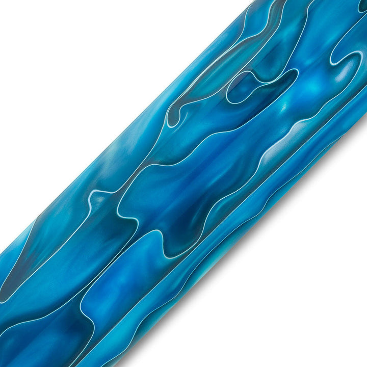 Turners Choice Acrylic Bottle Stopper Blank Caribbean Swirl