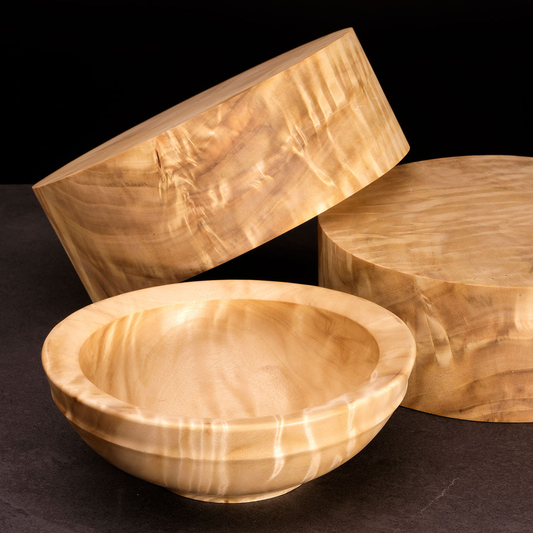 Great Basin Figured Poplar Turning Blank