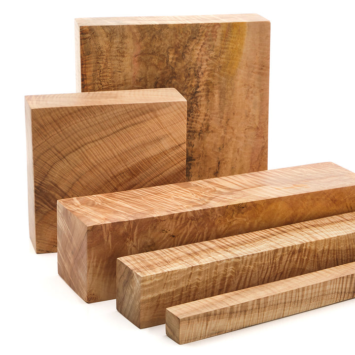 Turners Choice Highly Figured Silver Maple Turning Blanks