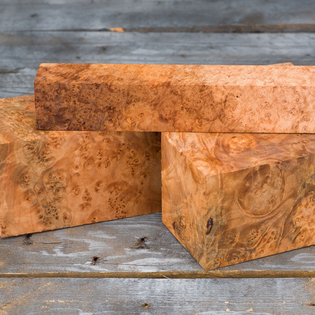 Turners Choice Exhibition Grade Maple Burl Turning Blank