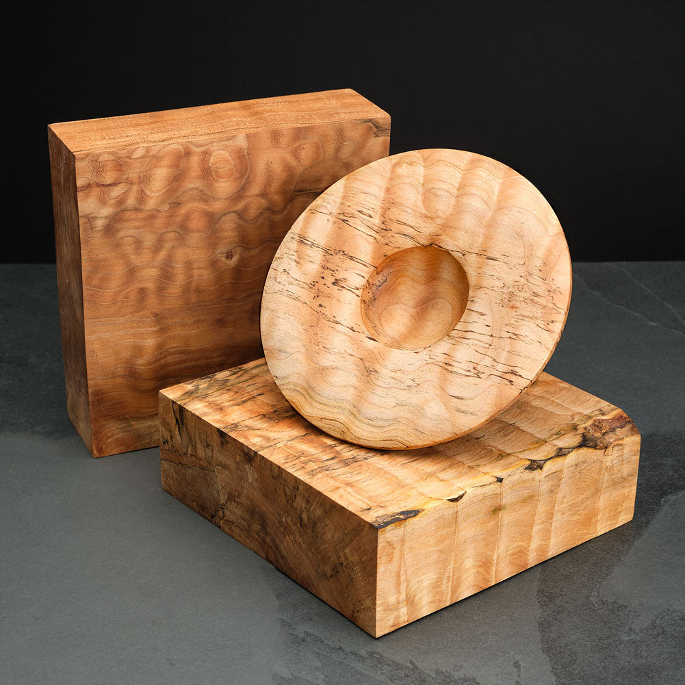 Quilted Maple Turning Blank