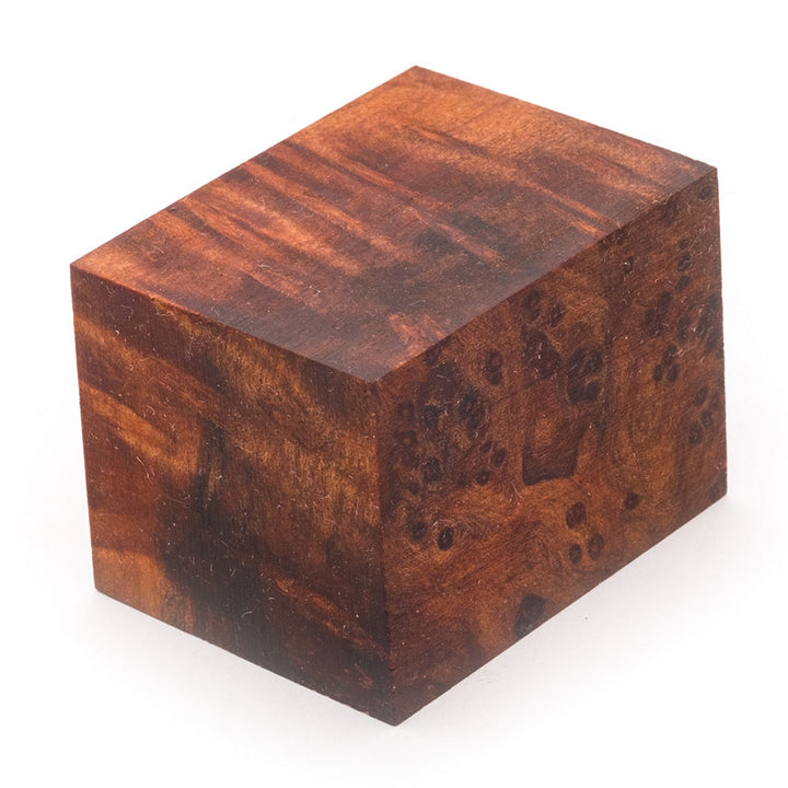 Redwood Burl Stabilized Bottle Stopper Blank
