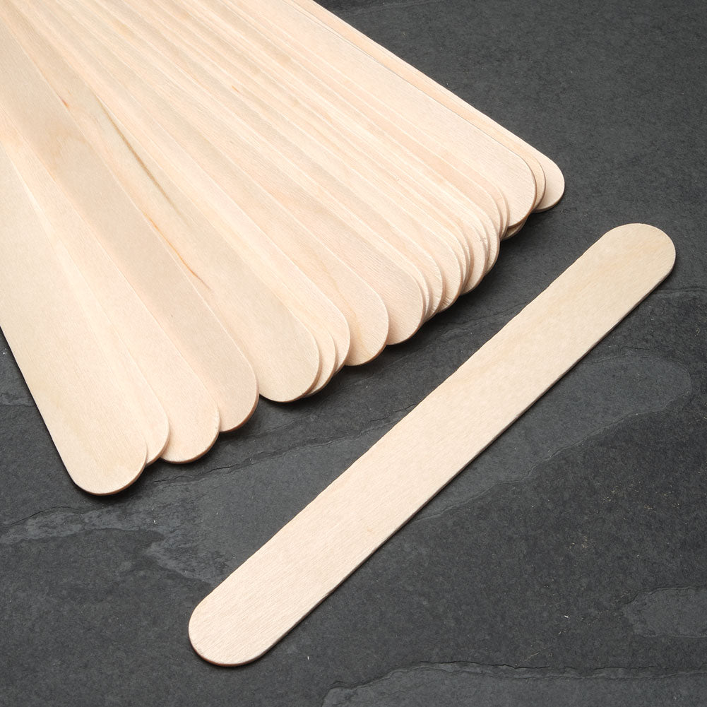 Large Wood Spatula - 25 Pack