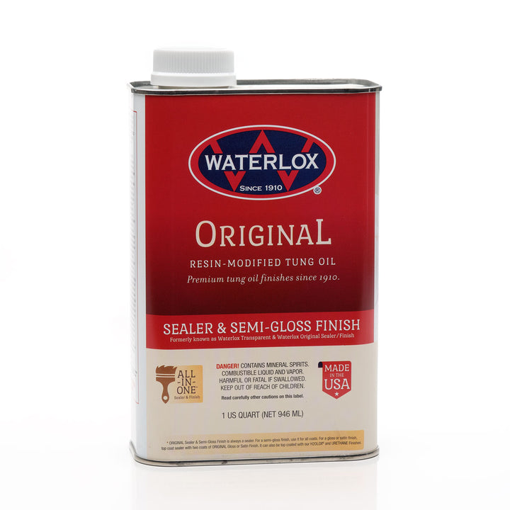 Waterlox Original Sealer and Semi-Gloss Finish