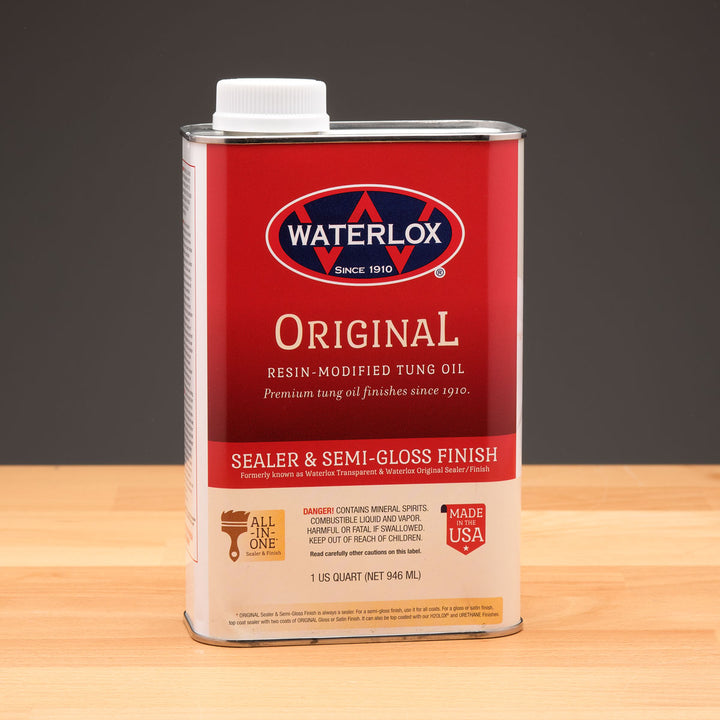 Waterlox Original Sealer and Semi-Gloss Finish