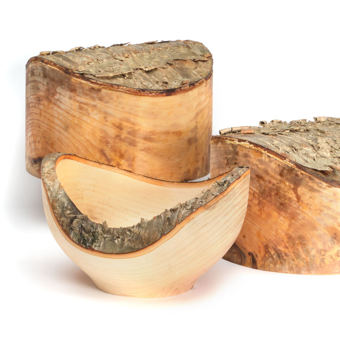 Natural Edge Yellow Birch Turning Blank