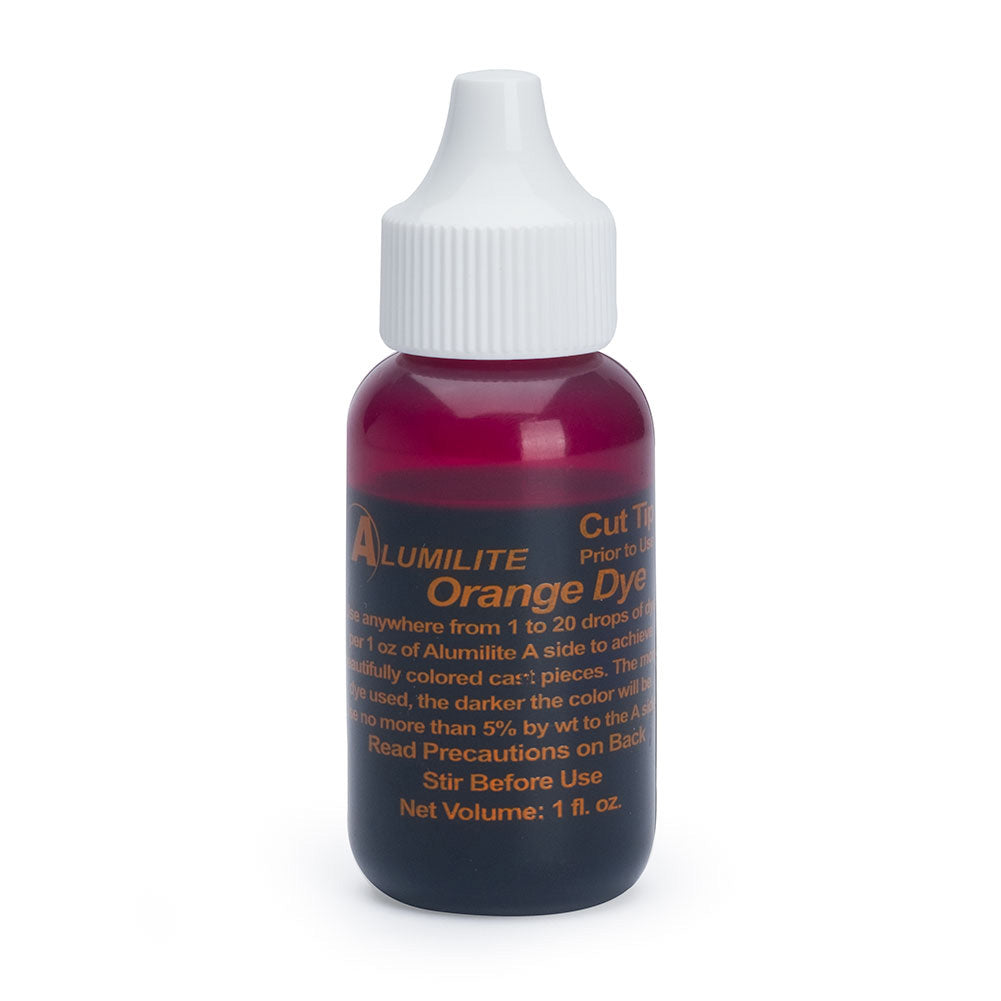 Alumilite Casting & Stabilizing Dye 1 oz. Orange