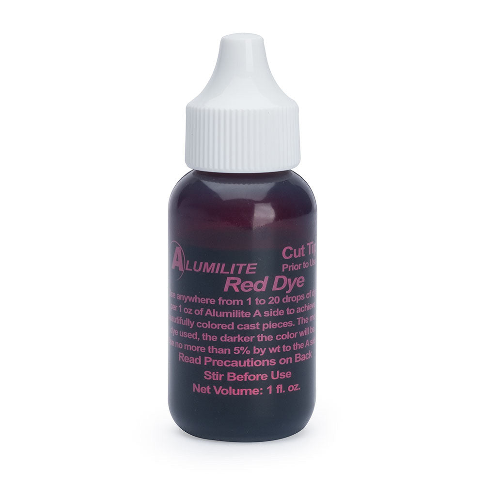 Alumilite Casting & Stabilizing Dye 1 oz. Red