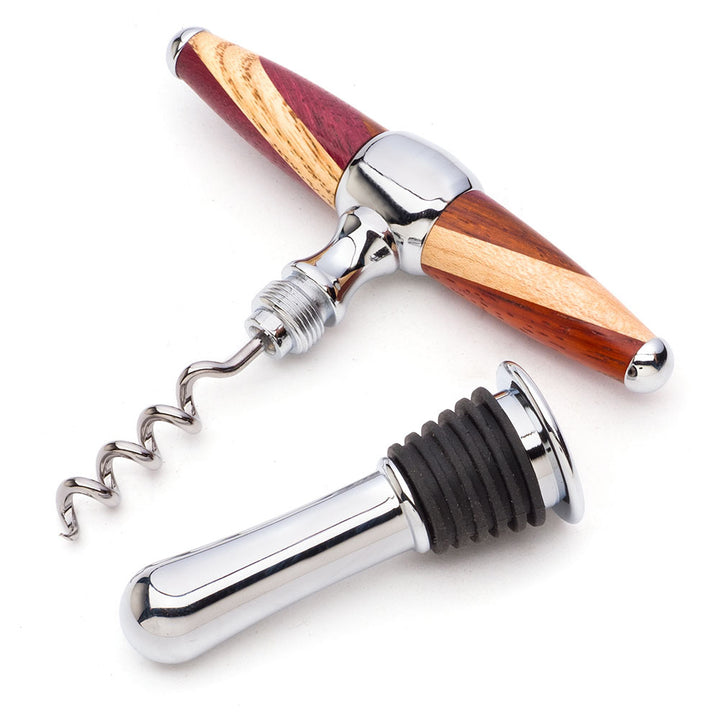 Artisan Handled Corkscrew/Bottle Stopper