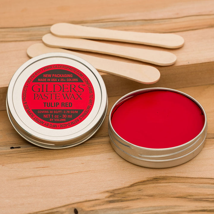 Baroque Art Gilder's Paste Tulip Red