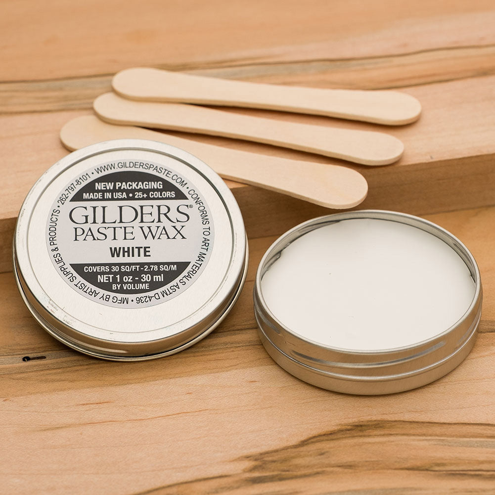 Baroque Art Gilder's Paste White