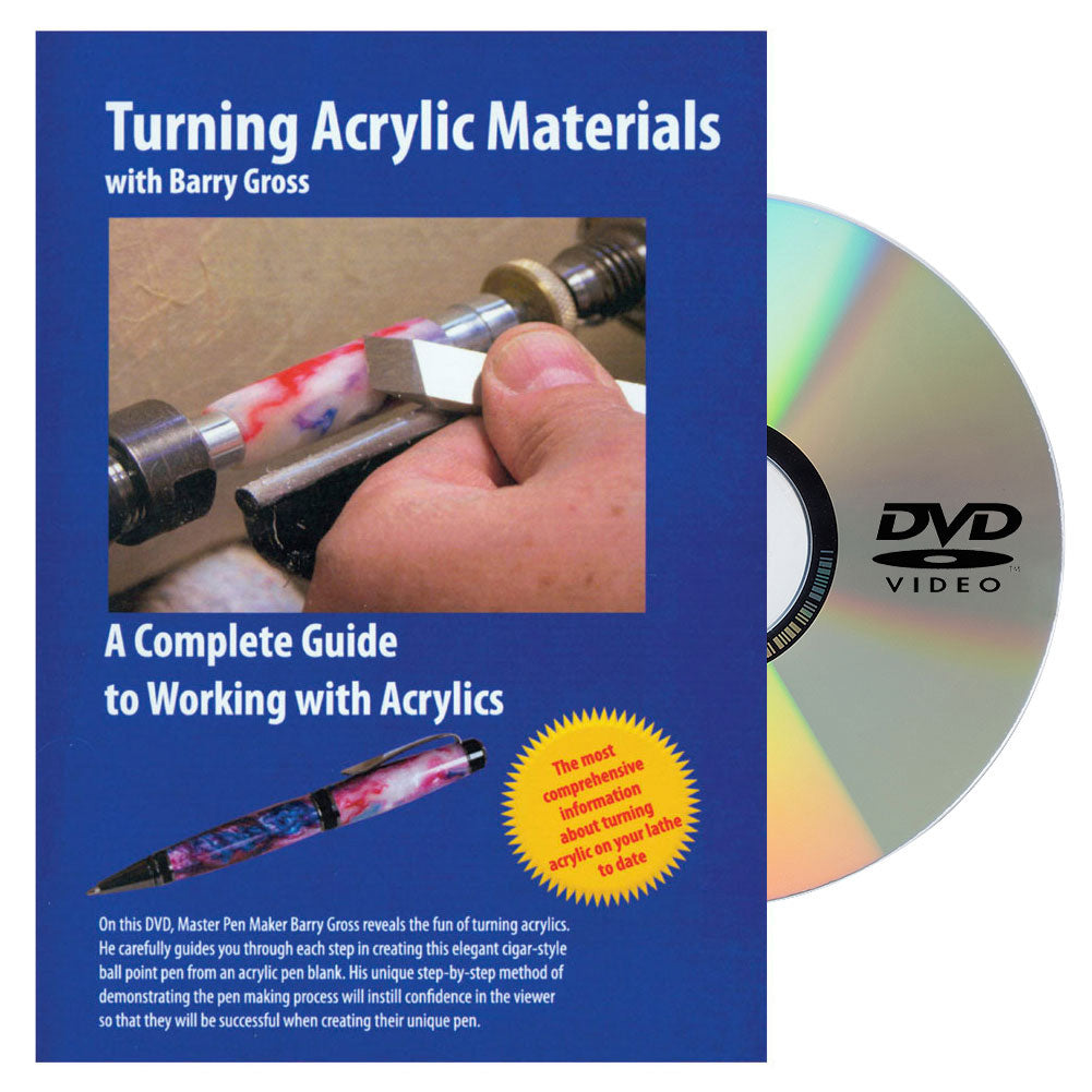 Turning Acrylic Materials DVD