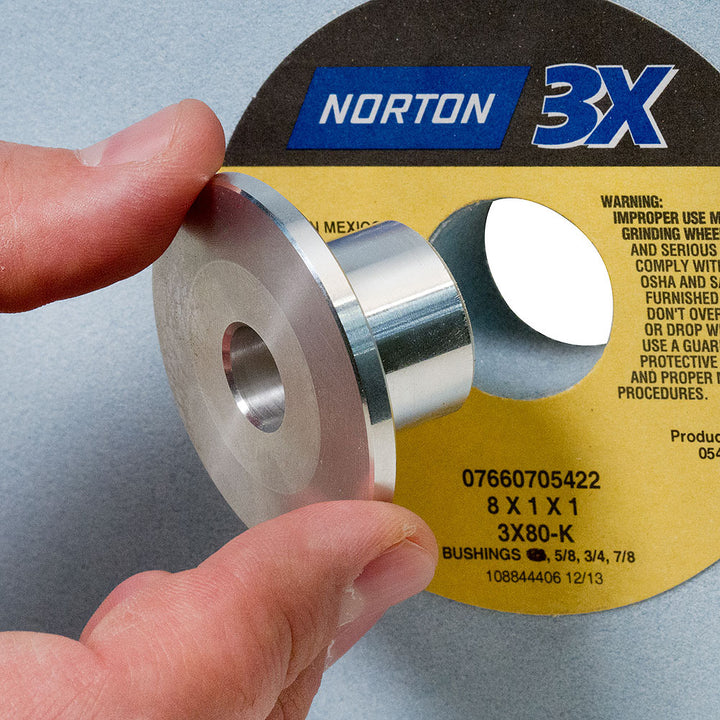 Raptor R3X Grinding Wheel Bushing 2 Piece Set 5/8"