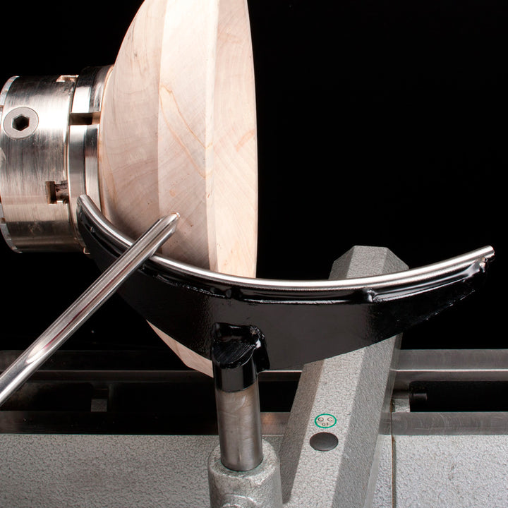 Robust Exterior Curved Comfort Tool Rest 4-3/4" Post