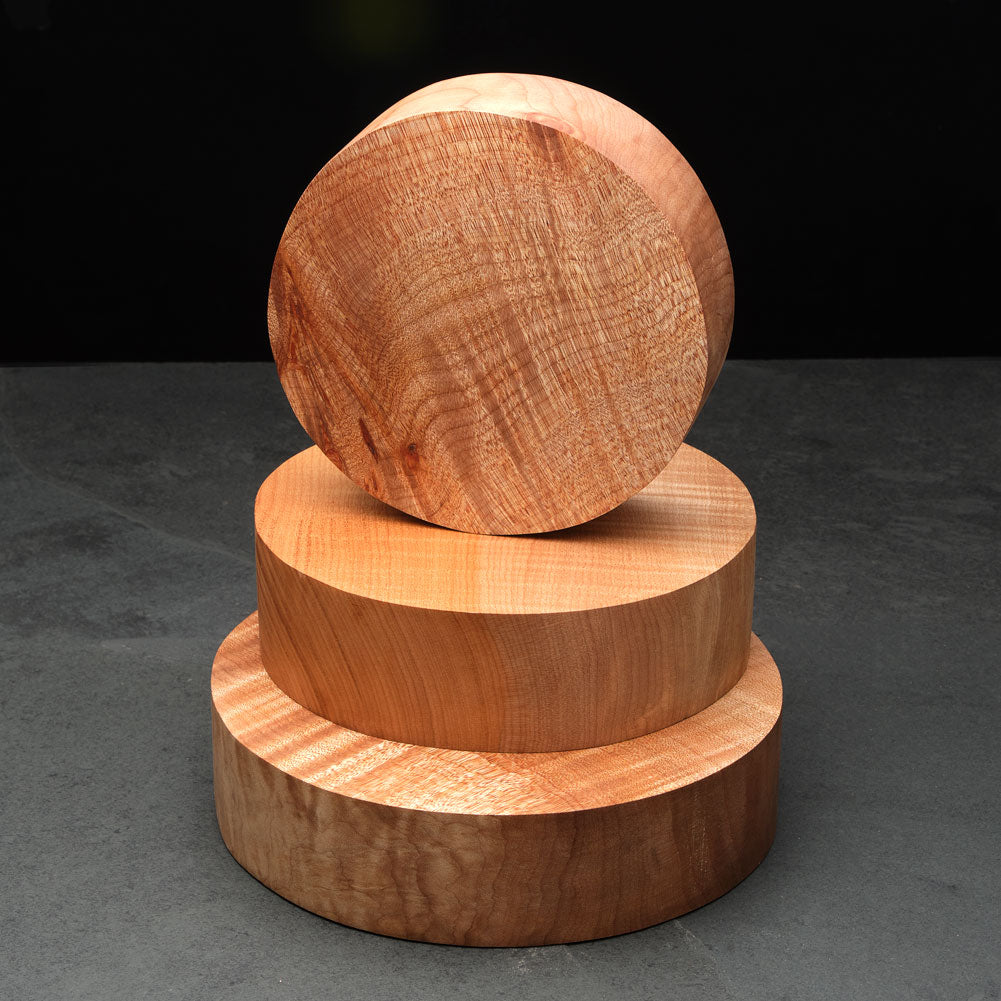 Turners Choice Highly Figured Big Leaf Maple Turning Blank 2" x 6" x 6"